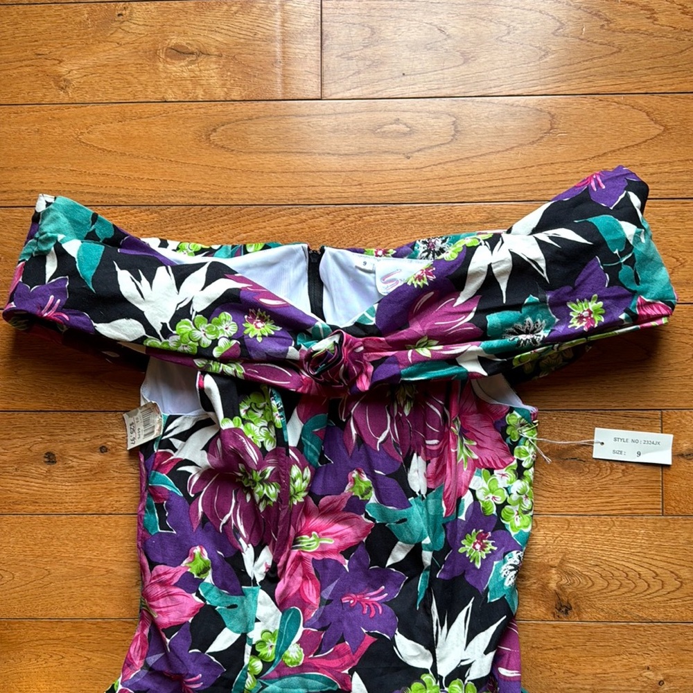 Vintage 80s Sugar Dress NWT (from Hills) Size 9 - Picture 6 of 11